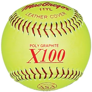 MACGREGOR ASA Fast Pitch Softball, 27,9 cm (One Dutzend)