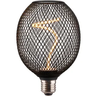 enovalite LED Filament Leuchtmittel Vintage, MESH, E27, 4.9W, 200lm, 1800K