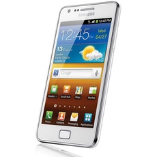 Samsung Galaxy S II i9100 DualCore Smartphone (10,9 cm (4,3 Zoll) Touchscreen Display, Android 4.0 oder höher, 8 MP Full-HD Kamera, 2 MP Frontkamera) ceramic-white