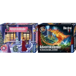 KOSMOS Set aus Die drei !!! Adventskalender 2026 + Die DREI ??? Adventskalender 2026