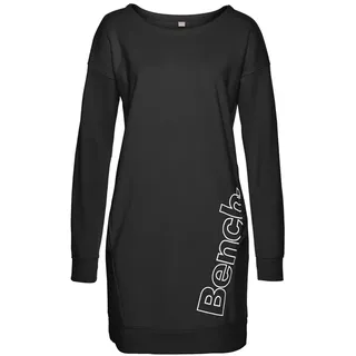 bench. loungewear Sweatkleid Schwarz/Weiß 40