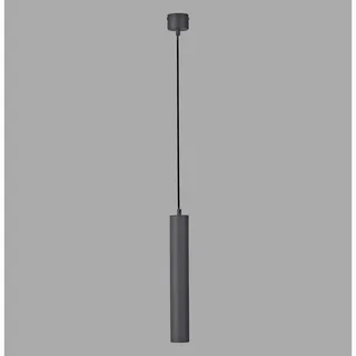 just light. DANTE 1-flg. Ø 6 cm zylinderförmig schwarz Kunststoff, Metall