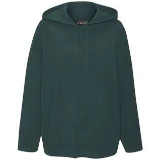 ELBSAND Kapuzenpullover Sweatshirt Meliert Blau 50