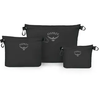 Osprey Ultralight Beutel mit Reißverschluss, 14L, Black, Set