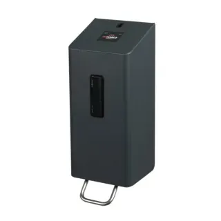 SanTRAL® Plus UDU 5 M Desinfektionsspender, 600 ml, Desinfektionsmittelspender aus Edelstahl ideal zum Nachfüllen, Farbe: schiefergrau, P/D SG