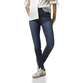 Cecil Damen B378099 Jeans Slim Fit, mid Blue wash, 33W x 32L