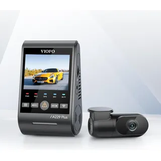 VIOFO A229 Plus 2ch 2k - 2k Wifi Gps Dashcam - Black