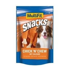 MultiFit Snacks Chick'n Chew Calciumknochen 2x100g