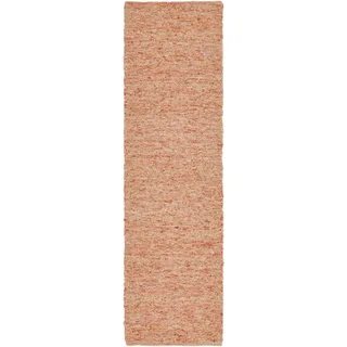 THEKO Wollteppich »Alm Freude« rechteckig 12 mm Höhe Handweb Teppich, reine Wolle, meliert, handgewebt, Wendeteppich, gelb