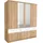 Drehtürenschrank Bremen 181 x 199 x 58 cm Beige