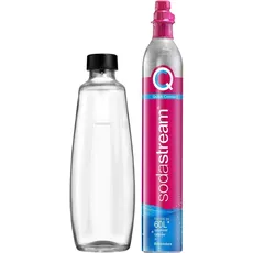 SodaStream DUO QC, Wassersprudler Zubehör, Schwarz, Transparent