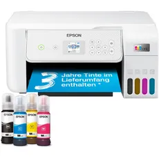Bild EcoTank ET-2876 A4-Multifunktions-Wi-Fi-Tintentankdrucker, mit einem im Lieferumfang enthaltenen Vorrat an Tinten bis zu 3 Jahren