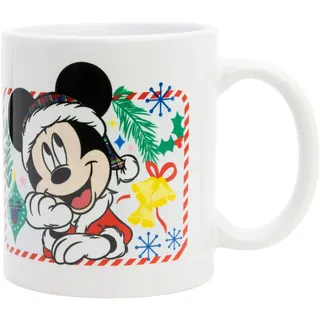 Stor Keramiktasse Micky Maus 325ml - Frühstückstasse mit Originalem Sublimationsdruck - Offizielles Marvel Produkt - Ideal für Kaffee und Tee