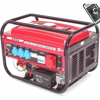 Elektro-Start Benzin Stromerzeuger 9500E Generator 230V 400V Stromaggregat 66265
