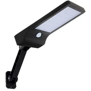 LUXULA Solar LED-Wandleuchte, PIR-Sensor, kaltweiß