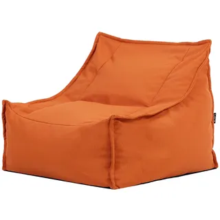 Icon Alto Outdoor Sitzsack Sessel für Erwachsene, Orange, Olefin Stoff für Drinnen und Draußen, Riesen Sitzsack mit Füllung, Bequemer Sessel, Garten, Terrasse, Lounge