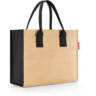 Reisenthel daily shopper raffia Black