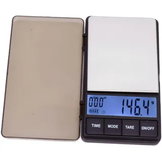 Espressowaage Mit Timer 1000 G X 0,1 G, Dünne Und Schlanke Kaffeewaage Für Tropfschale, Kleine Und Handliche Barista-Waage, Praktische Digitale Taschenwaage, Mini-Barista-Kaffeegewichtswaage
