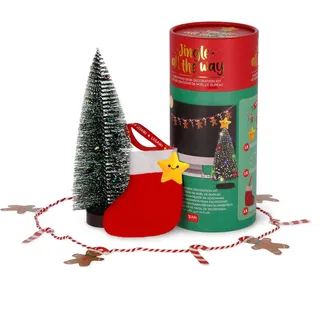 Legami Weihnachtsdekorationsset für den Schreibtisch, Mehrfarbig, Medium