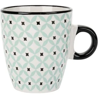 DELYS-BY-VERCERAL Tasse aus Steingut, Blau, 15 cl, wiederverwendbar, Haus