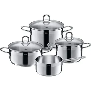 Silit Topf-Set 4-tlg. Bratentopf + Fleischtopf + Stieltopf