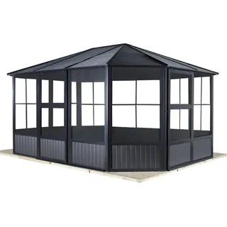 Sojag Charleston 3,84 x 3,84 m Grau