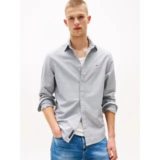 Tommy Hilfiger Tommy Jeans Langarmhemd TJM REG OXFORD SHIRT EXT Mit Rundhalsausschnitt blau M