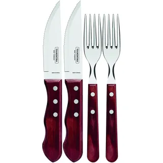 Tramontina Jumbo Steakbesteck 4-tlg.
