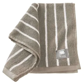 Musterring Needlestripe Gästehandtuch 30 x 50 cm grau
