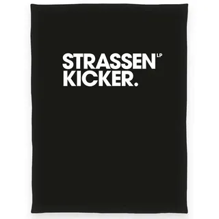 Herding Straßenkicker Kuscheldecke 150 x 200 cm Schwarz/Weiß
