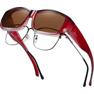 Polarisierte Überbrille für Brillenträger UV400 Schutz 8956