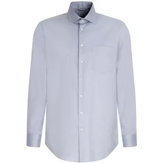Seidensticker Herren, Businesshemd - regular fit, - Bügelfrei - Kent Kragen - Langarm - 100% Baumwolle,