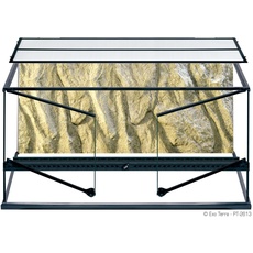 Exo Terra Terrarium aus Glas, mit einzigartiger Front Belüftung, 90 x 45 x 45cm
