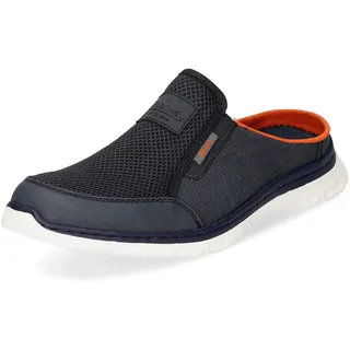 Rieker Herren - Clogs Blau, 42 EU