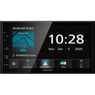 Kenwood DMX5020DABS 2-DIN Moniceiver mit DAB+/UKW, CarPlay, Android Auto, Bluetooth, 17,3 cm Touchscreen