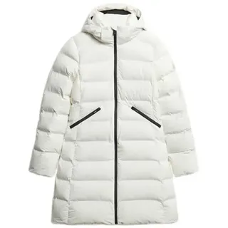 Superdry City Mid Steppjacke - Off White - M