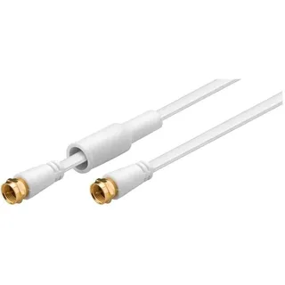goobay SAT-Kabel 7,5 m Weiß