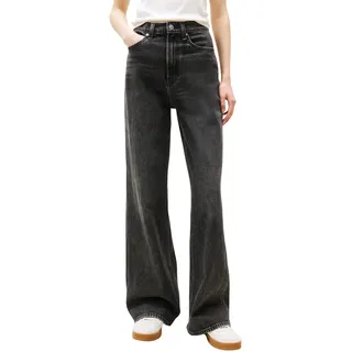 Tommy Jeans Damen Jeans Hose Claire High Rise, Schwarz (Denim Washed Black), 30W/32L