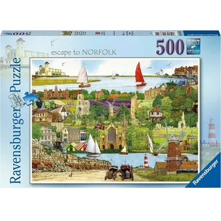 RAVENSBURGER Escape to Norfolk Puzzle 500 Teile
