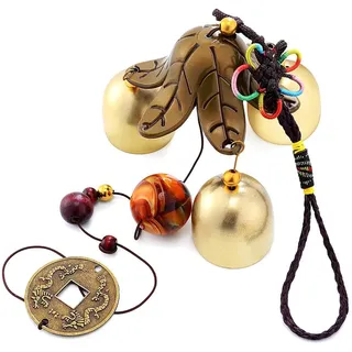 Dzxin Windspiele Garten, Fengshui Metall Glockenspiel, Windspiele für Draußen Hängend,Innen,Zuhause, Garten, Terrasse, Hof