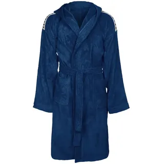 ARENA Soft Robe Core, Bademantel aus Baumwolle für Damen und Herren, Unisex-Bademantel aus Frottee mit Kapuze und Taschen, Angenehm und Leicht