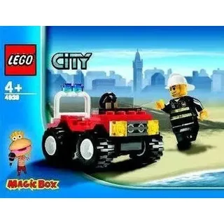LEGO Stadt 4x4 Feuerwehrauto Pe-Beutel 4938