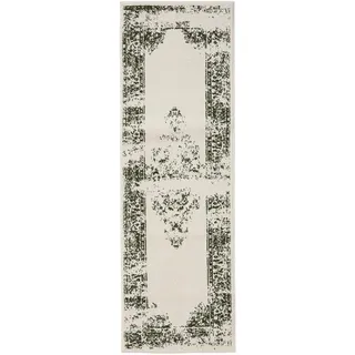 benuta Vintage-Läufer Sia 80/240 cm , Kunststoff , Vintage , Rechteckig , 80x240 cm , Oeko-Tex® Standard 100 , für Fußbodenheizung geeignet, in verschiedenen Größen erhältlich, pflegeleicht , Teppiche und Böden, Teppiche, Teppichläufer, Läufer