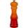 Salzmühle 21 cm Ofenrot unbefüllt