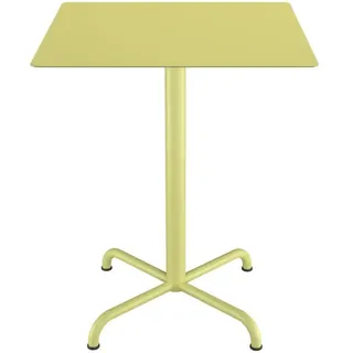 HOUE PICO Gartentisch Quadratisch 4-Fuß Gestell Lemon Zest