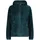 Woman Jacket Fix Hood Trek Green L