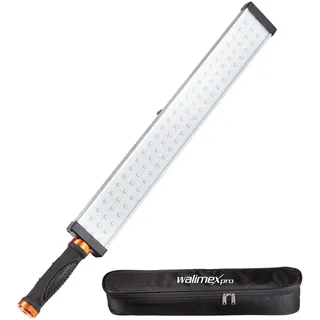 walimex pro LED Rainbow RGB Stick 18W, Dauerlicht, Schwarz, Silber