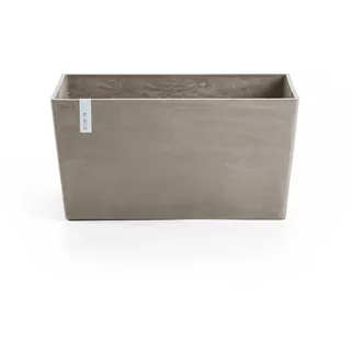 Ecopots Pflanztopf Paris Braungrau 80 cm x 38 cm x 40 cm