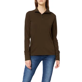 Fjallraven Skare Half Zip W Fleecejacke für Damen, Grün (Dark Olive)