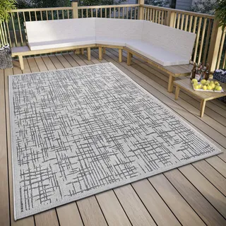 HANSE HOME Telu Outdoor-Teppich 63 x 120 cm Beige/Grau